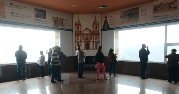 Interior do Mirante da Torre Brasília
