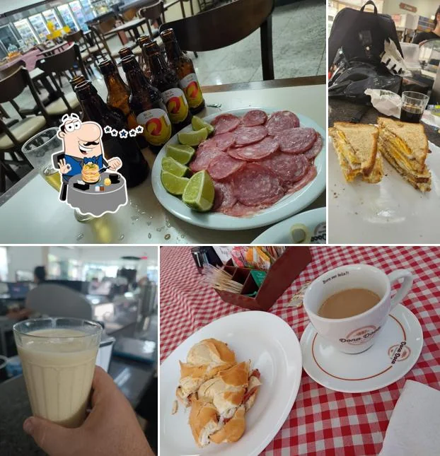 Fotos de comida e ambiente da Padaria Dona Doca.